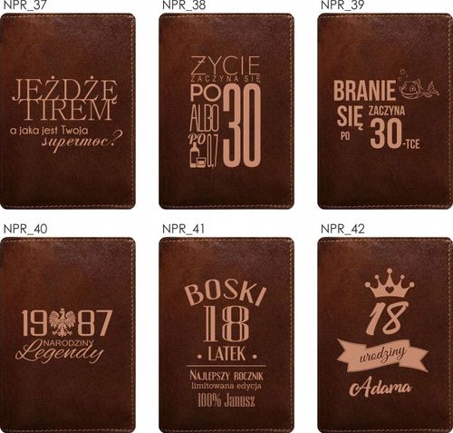 ETUI na dokumenty prezent SKÓRA prezent SZWAGIER na Arena.pl