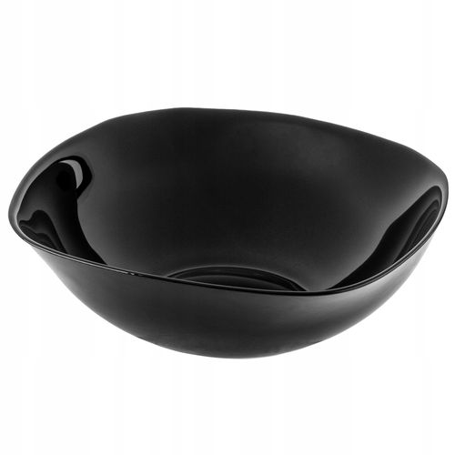 Salaterka Miska Szklana 19cm Do Zupy Czarna 6szt na Arena.pl