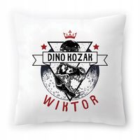 Poduszka Dla Wiktora Na Urodziny Ze Zdjęciem Na Prezent Biała 40X40 Cm