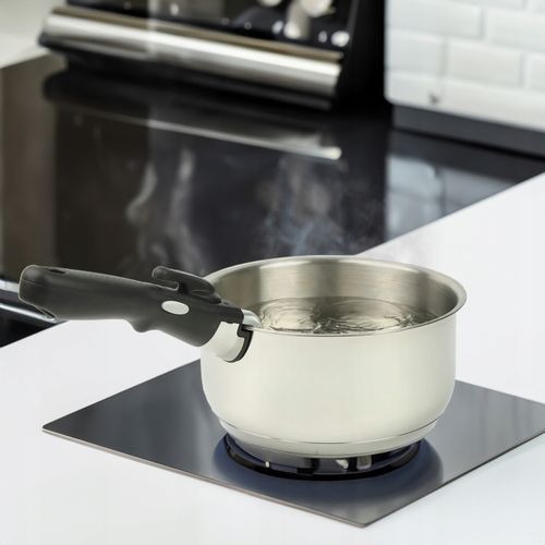 ZESTAW GARNKÓW STALOWYCH GARNKI Z ODPINANĄ RĄCZKĄ 3 SZT FUSION 1,6/2,2/3,1L na Arena.pl