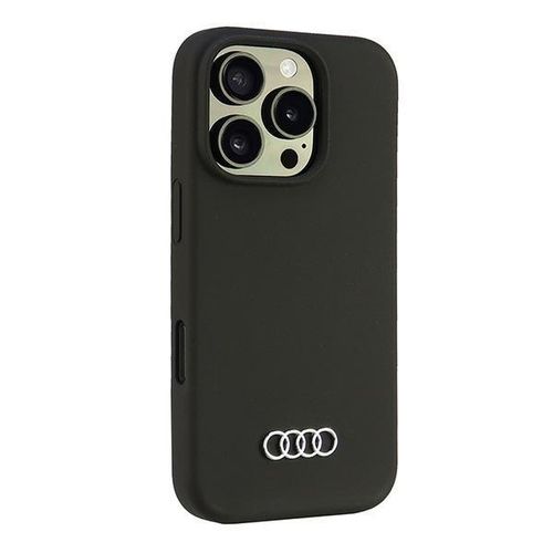 Audi Silicone Case iPhone 16 Pro 6.3" czarny/black hardcase na Arena.pl