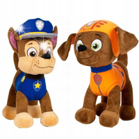 PSI PATROL ZESTAW MASKOTEK ZUMA RATOWNIK WODNY CHASE POLICJANT 27CM PLUSZAK