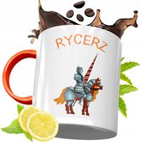 Kubek Pomarańczowy Dla Dzieci Na Dzień Dziecka Z Nadrukiem Ze Zdjęciem