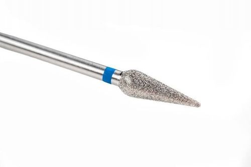 FREZ DIAMENTOWY ŚREDNI GRUSZKA SZPIC OSTRA STOŻEK 4/12 mm DO SKÓREK 10 szt. na Arena.pl