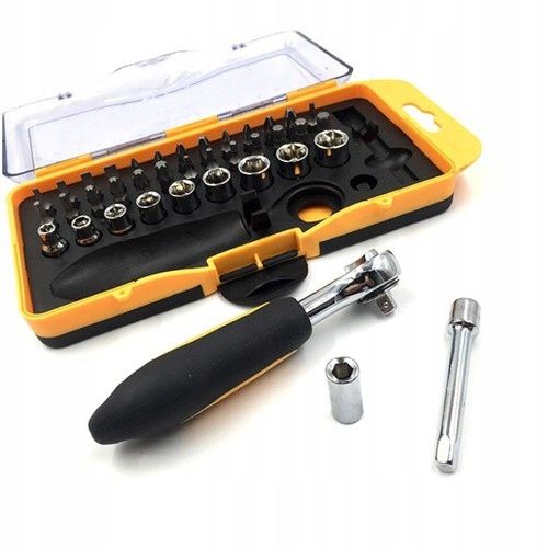 ZESTAW BITÓW I NASADEK Z AKCESORIAMI 38 SZTUK zdjęcie 3