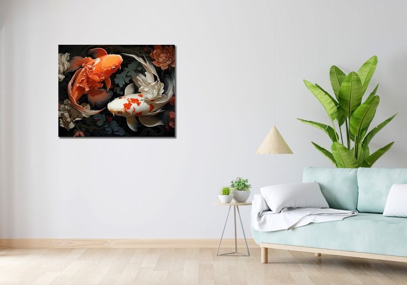 Obraz 90x70cm Harmonijny Taniec zdjęcie 2