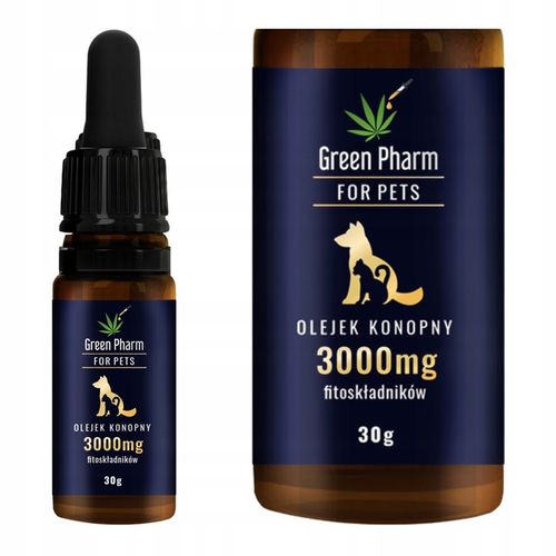 Olejek Konopny CBD 10% | Dla PSA 3000mg 33ml | Weterynaryjny | Bez THC na Arena.pl