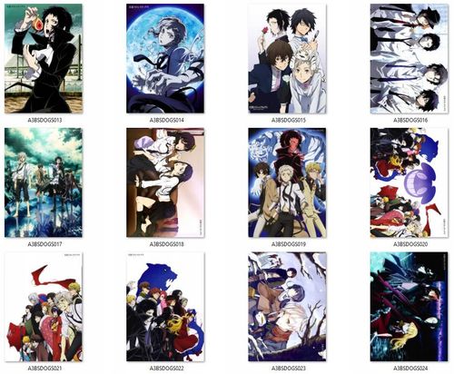 Pocztówka Bungo Stray Dogs Bungou DO WYBORU na Arena.pl