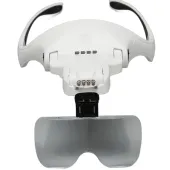 Lupa na głowę okulary z podświetleniem 4 led 3,5 precyzyjna nagłowna