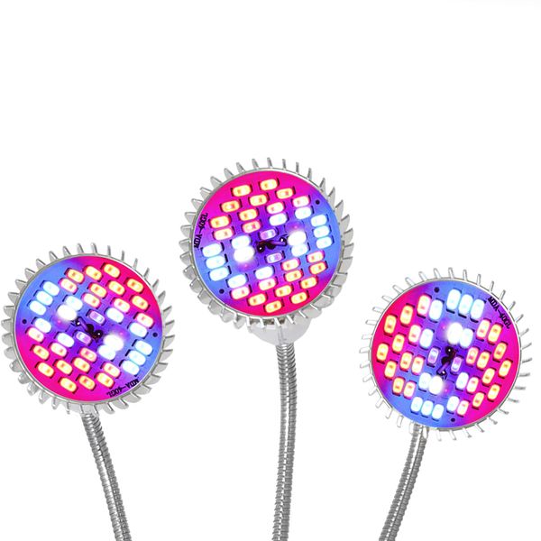 LAMPA LED DO WZROSTU UPRAWY ROŚLIN 90W 3000lm 3 GŁOWICE zdjęcie 10