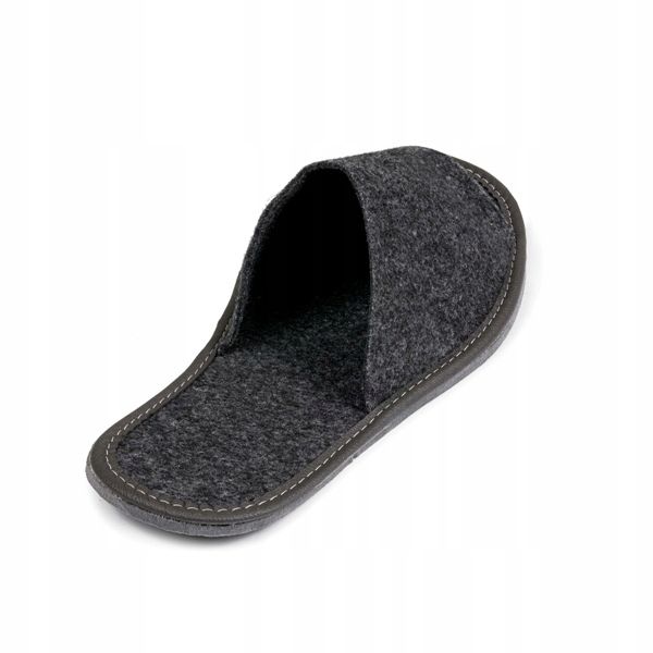 FILCOWE KAPCIE DAMSKIE GRAFIT KLAPKI DLA GOŚCI 40 zdjęcie 6