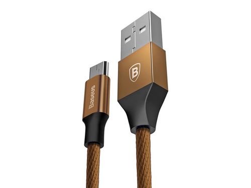 Kabel Baseus Yiven micro USB 150 cm 2A coffe - Brązowy na Arena.pl