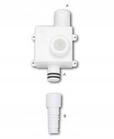 Syfon do skroplin pionowy-poziomy