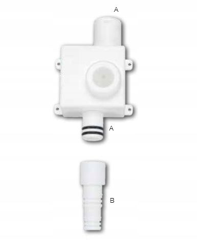 Syfon do skroplin pionowy-poziomy zdjęcie 1