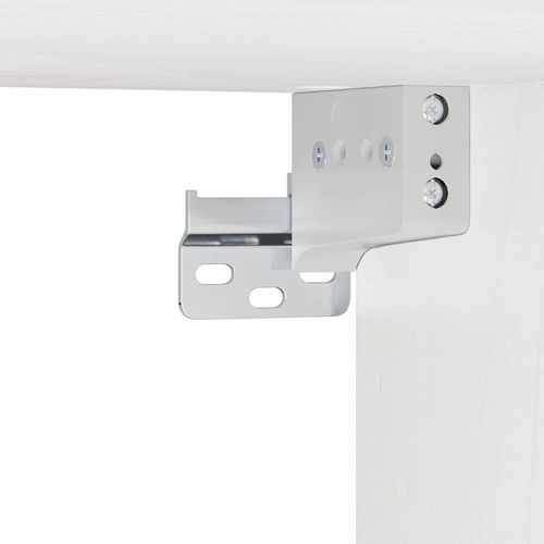 Stolik nocny 2 pcs Biały 50 x 32.5 x 24 cm Lite drewno sosnowe na Arena.pl