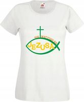 koszulka nie wstydzę się JEZUSA religijna T-shirty