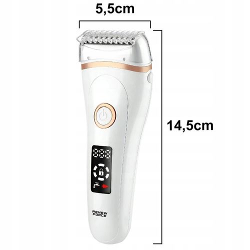 Golarka DAMSKA DEPILATOR BEZPRZEWODOWY dla Kobiet do nóg ciała bikini na Arena.pl