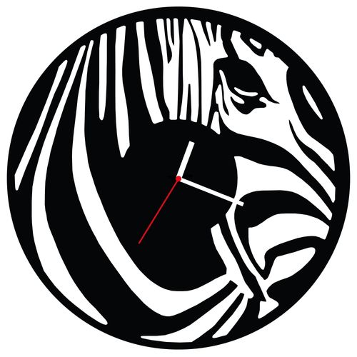 ZEGAR ŚCIENNY ZEBRA 58cm XXL 150.11 na Arena.pl
