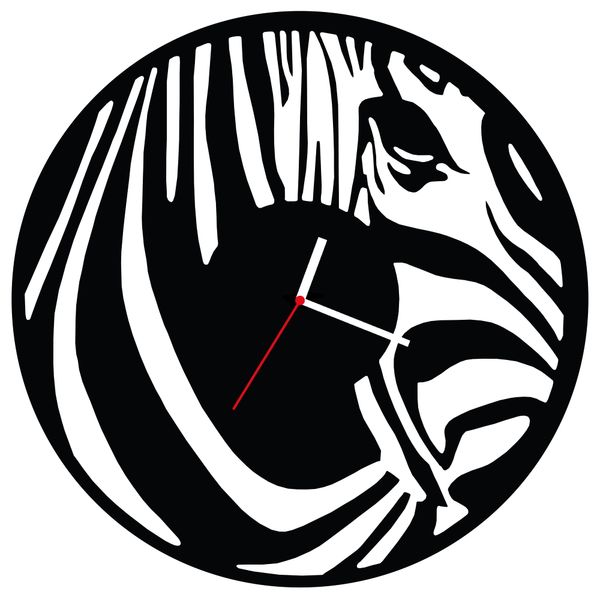 ZEGAR ŚCIENNY ZEBRA 58cm XXL 150.11 zdjęcie 2