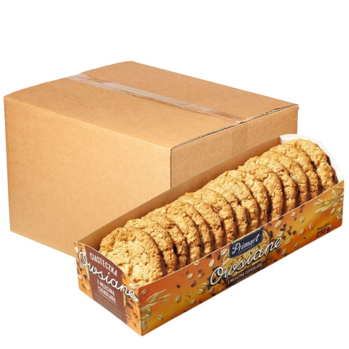 Ciastka Owsiane w czekoladzie mlecznej Primart 210g x 15 sztuk na Arena.pl