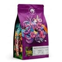 KAWA ZIARNISTA BRAZILLIANA TOUCANO Świeżo Palona200g-100% ARABICA-BLUE ORCA