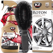 ZESTAW DO MYCIA FELG KÓŁ K2 ROTON KRWAWA FELGA + SZCZOTKA DETAILINGOWA