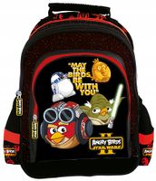 Plecak szkolny St. Majewski duży 12 l wielokolorowy Angry Birds Star Wars