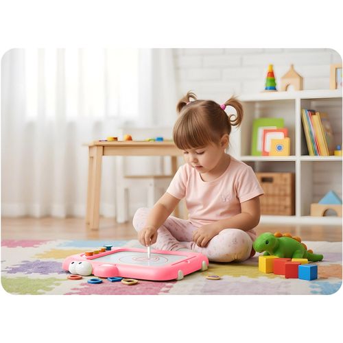 Znikopis tablica magnetyczna układanka stolik dla dzieci tangram Ricokids RK-823 na Arena.pl