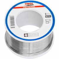 Cyna spoiwo lutownicze z topnikiem 100g 0,7mm