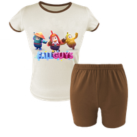 Krótka Piżama dziecięca Fall Guys