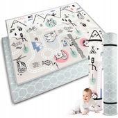 MATA PIANKOWA EDUKACYJNA DWUSTRONNA DUŻA 180x150cm