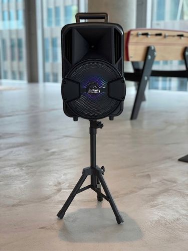 Kolumna BLUETOOTH KARAOKE MIKROFON STATYW PILOT na Arena.pl