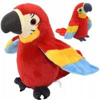 PAPUGA GADAJĄCA POWTARZA TAŃCZY MÓWI MÓWIĄCA Miś GADAJĄCA MASKOTKA