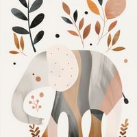 Plakat 90x90cm Wypocznij Mały