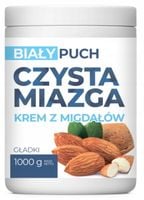 Biały Puch Masło Migdałowe Krem Pasta z Migdałów Almond 1000g Gładkie