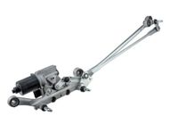 Audi Q7 07- Mechanizm wycieraczek + silniczek przód