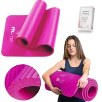 MATA DO ĆWICZEŃ JOGA FITNESS MIĘKKA GRUBA 1,5 CM NBR KARIMATA DUŻA FIT.ME