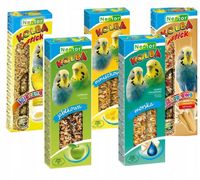 Kolba zbożowa dla małych ptaków papug Nestor zestaw 10szt mix smaków