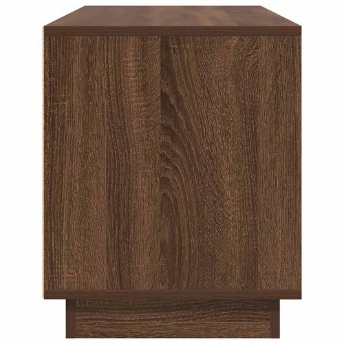 Szafka RTV z oświetleniem LED Brązowy Dąb 100x41x50 cm na Arena.pl