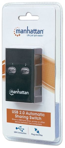 PRZEŁĄCZNIK USB MANHATTAN 2.0 2/1 162005 zdjęcie 7
