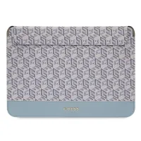 Pokrowiec Guess GCube Stripes na laptopa 16'' - niebieski