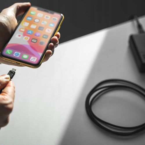 Mocny Kabel GreenCell PowerStream USB-A - Lightning 2m do iPhone 12 13 14 na Arena.pl