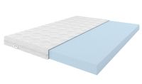 Milano 90x200 dwustronny materac piankowy 10 cm z pokrowcem miękki wygodny