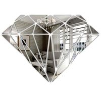 Dekoracyjne Lustro Akrylowe  Diament