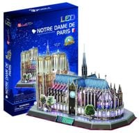 puzzle 3d led katedra notre dame 149el l173h 5096