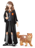 SCHLEICH HARRY POTTER HERMIONA GRANGER I KOT KRZYWOŁAP WIZARDING 42635