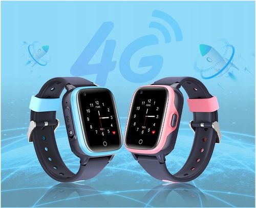 SMARTWATCH ZEGAREK TELEFON DLA DZIECI ROZMOWY SMS POLSKIE MENU GPS 4G na Arena.pl