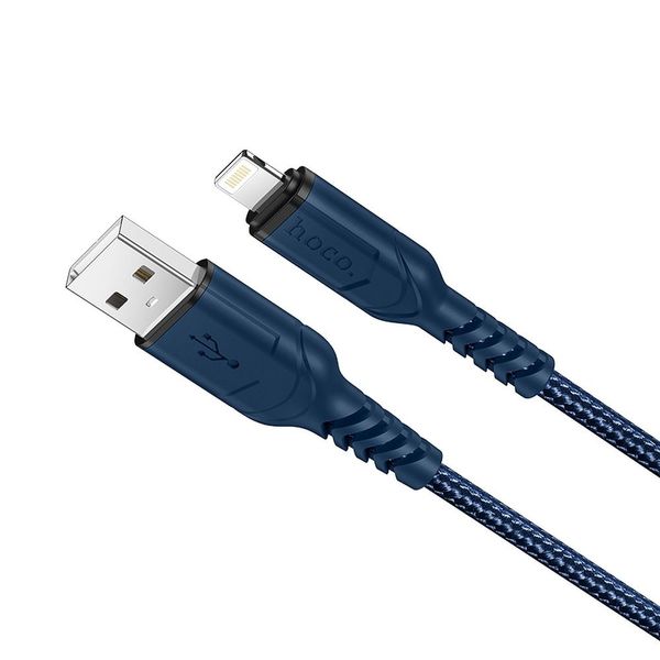 Kabel USB A do Lightning Hoco 2,4A 1 m X59 niebieski zdjęcie 1