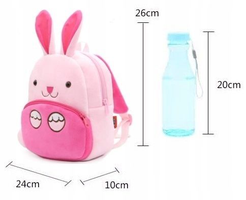 Pluszowy Plecak Przedszkolaka Dziecka - Króliczek na Arena.pl