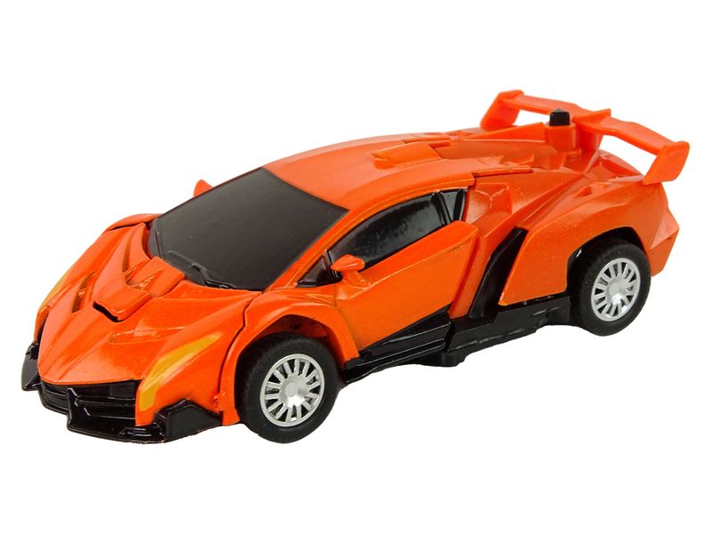 Zestaw 2w1 Auto Robot Transformers Czerwony Pomarańczowy zdjęcie 5